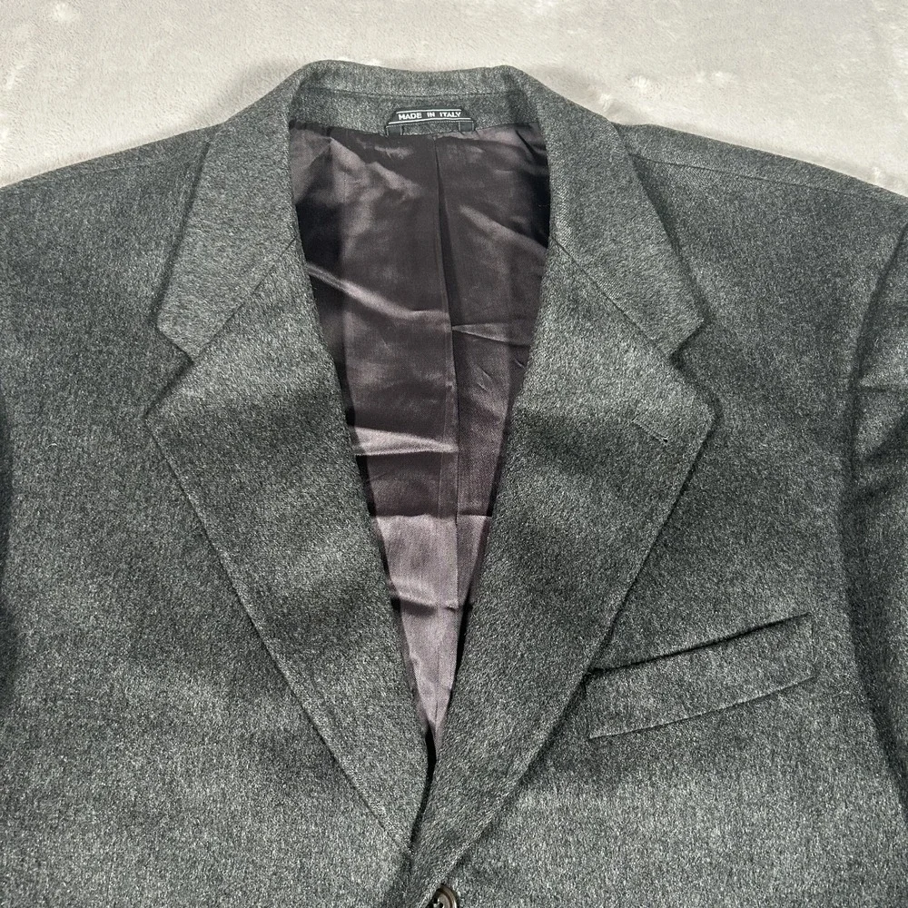 Todays Man Cashmere Wool Blazer 44L Lanificio Del CasentinoSport Coat Made Italy